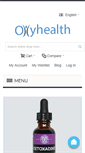 Mobile Screenshot of oxyhealth.co.uk